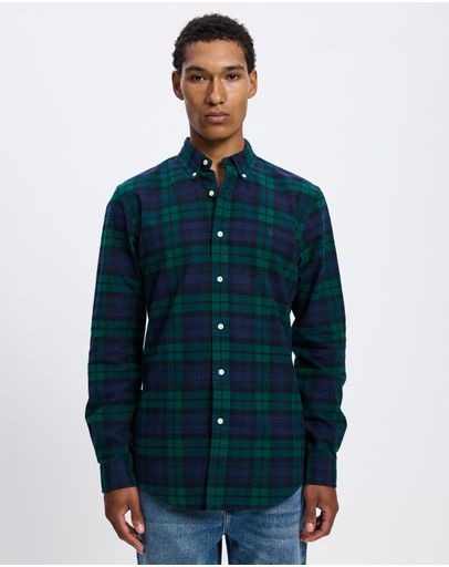 Navy & Green