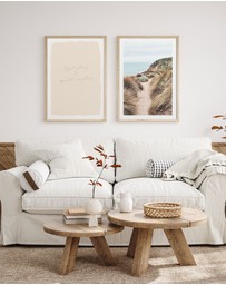 Olive et Oriel - Mornington View Victoria Art Print