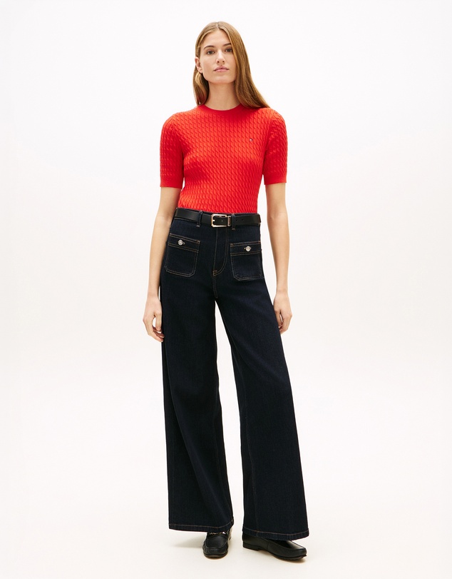 Tommy Hilfiger - 70's High-Waisted Rinse Jeans