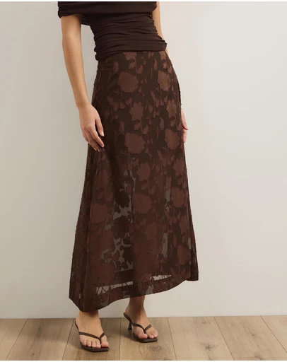 Atmos&Here - Kira Jacquard Maxi Skirt