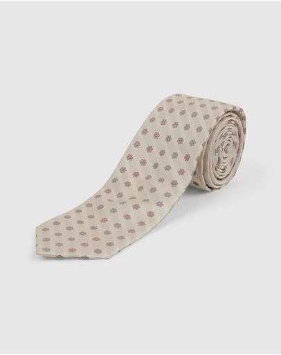 Tarocash - Lithgow Geo Silk Tie
