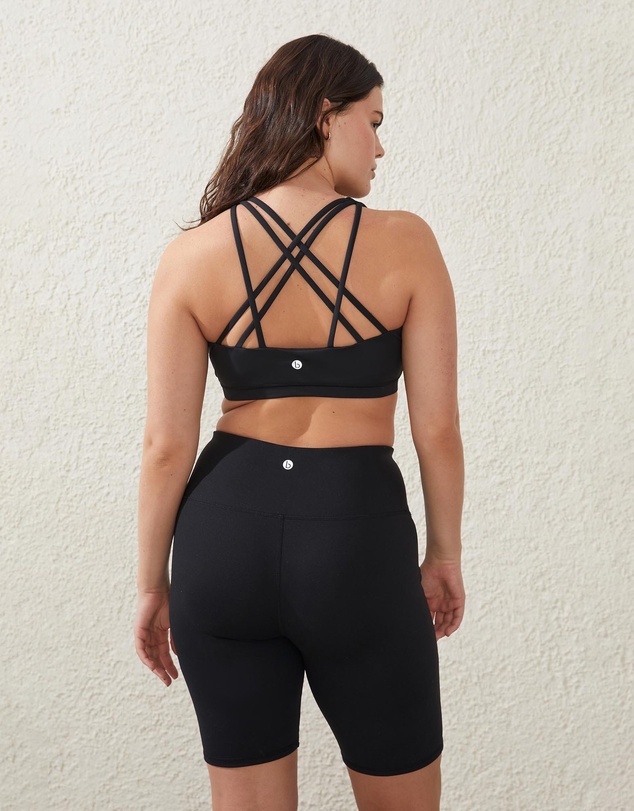Cotton On Body Active - Recycled Strappy Sports Crop Top
