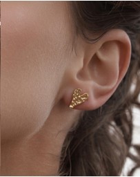 Native Sol - Rivellia Heart Earrings
