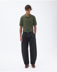AERE - Organic Cotton Short Sleeve Polo