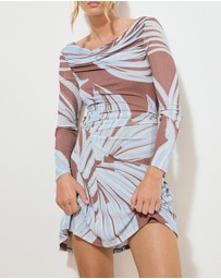 MON RENN - Heirloom Floral Mini Dress