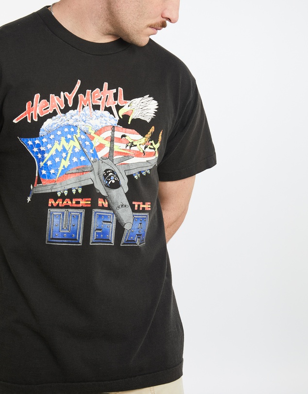 Vintage by The Real Deal - Pre Loved - Vintage 1997 'Made in the USA' Aircraft Tee