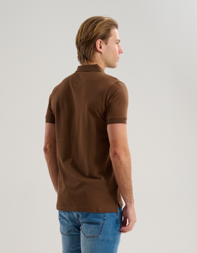 3 Wise Men - 3 Wise Men Portland Polo Shirt - Chocolate
