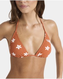 Roxy - Womens Hazy Days Tiki Tri Bikini Top