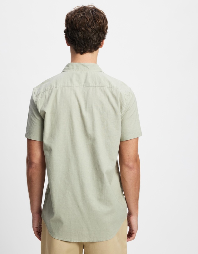 Staple Superior - Hamilton Linen Blend SS Shirt