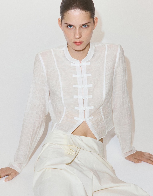 M.N.G - Mandarin Blouse