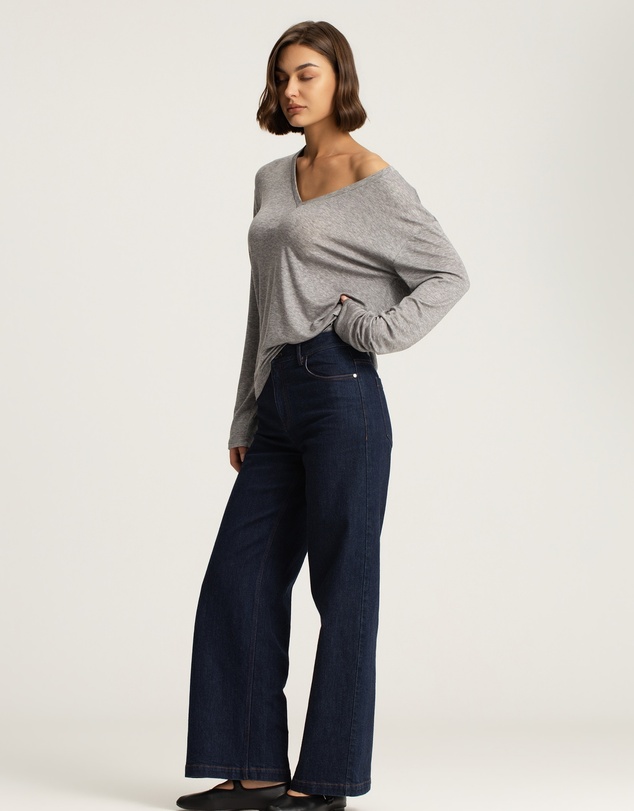 IDA+S - Mira Denim Straight-Leg Pants