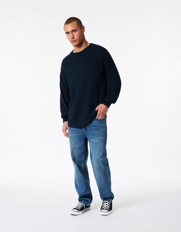 American Apparel - Unisex Long Sleeve Crew Neck T-Shirt