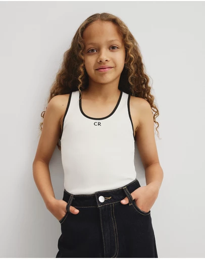 Country Road - Teen Sleeveless Rib Tank