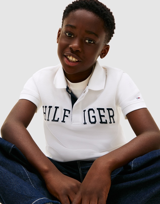 Tommy Hilfiger - Boys Regular Fit Textured Polo Shirt - Kids