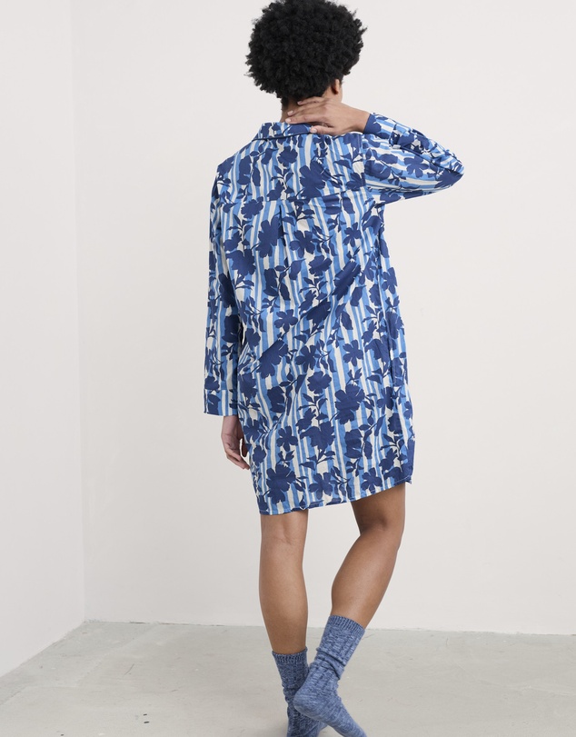Seasalt - Seasalt Cornwall Blue Dawn Air Nightshirt