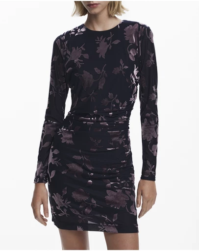 Desigual - Ruched mini dress