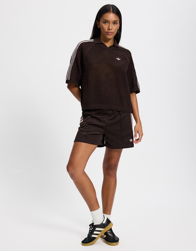 adidas Originals - Knitted Crochet Polo