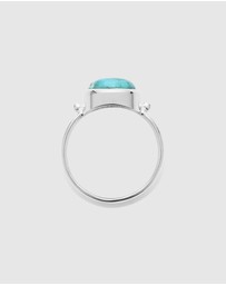 Najo - The Enchantress Silver Turquoise Ring