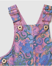 WITH LOVE FOR KIDS - Hazel Denim Pinafore Dress - Babies - Kids