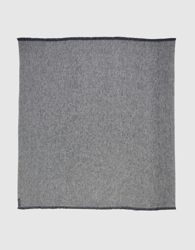 St Albans - Alpaca Throw Blanket Granite