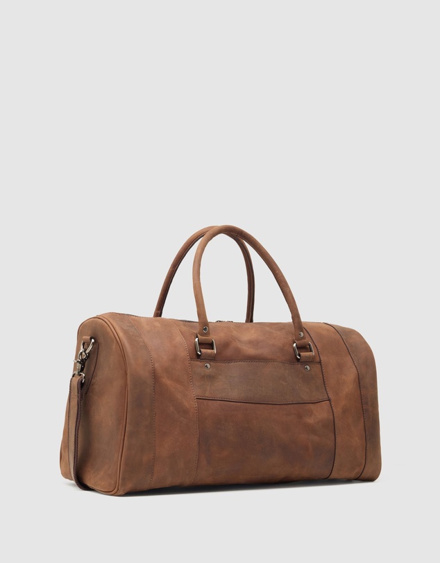Oxford - Barton Leather Overnighter