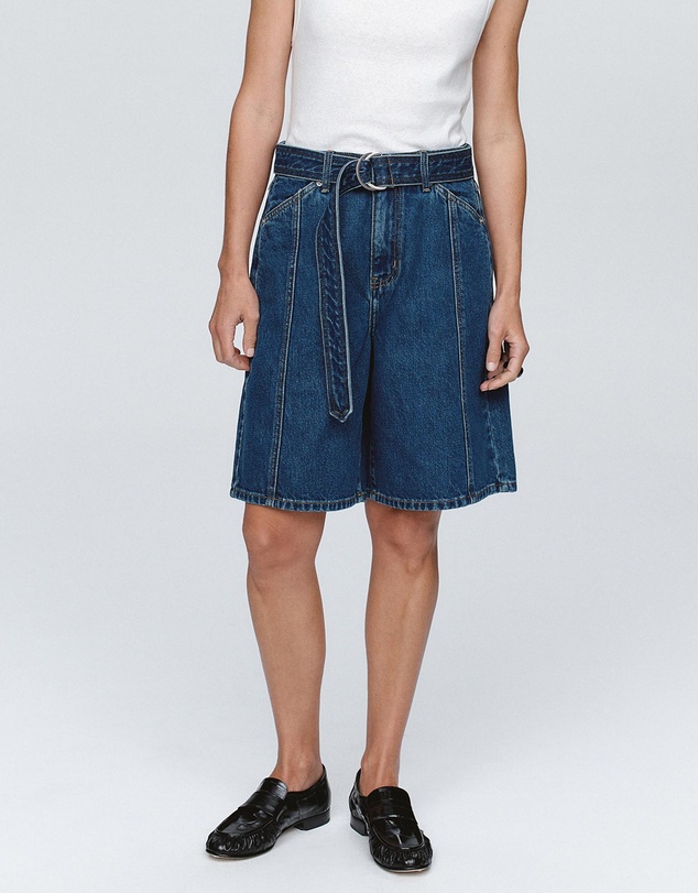 Marle - Belted Jean Shorts