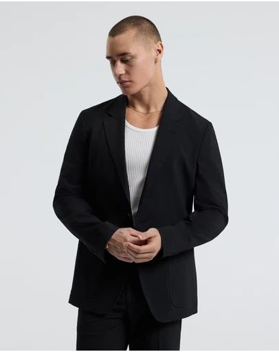 Calibre - Tech Seersucker Blazer Black