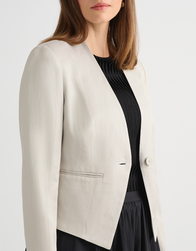 David Lawrence - Liliosa Linen Blend Jacket