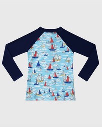 Aqua Blu Kids - Helm Long Sleeve Rash Vest - Kids