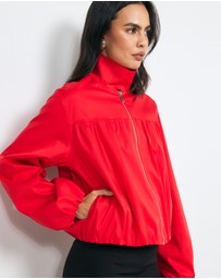 AERE - Isla Lightweight Funnel Neck Bomber