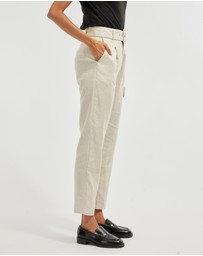 Amelius - Azure Linen Pant