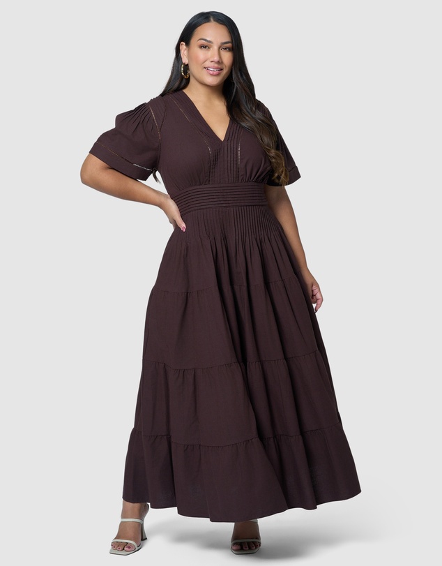 Something 4 Olivia - Abby Linen Maxi Dress