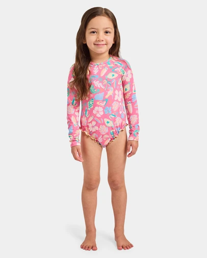 Roxy - Girls 2 to 7 Ocean Lover Rashguard