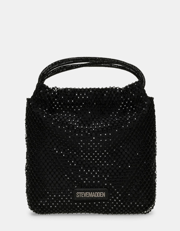 Steve Madden - BFLIRTY black/gunmetal clutch