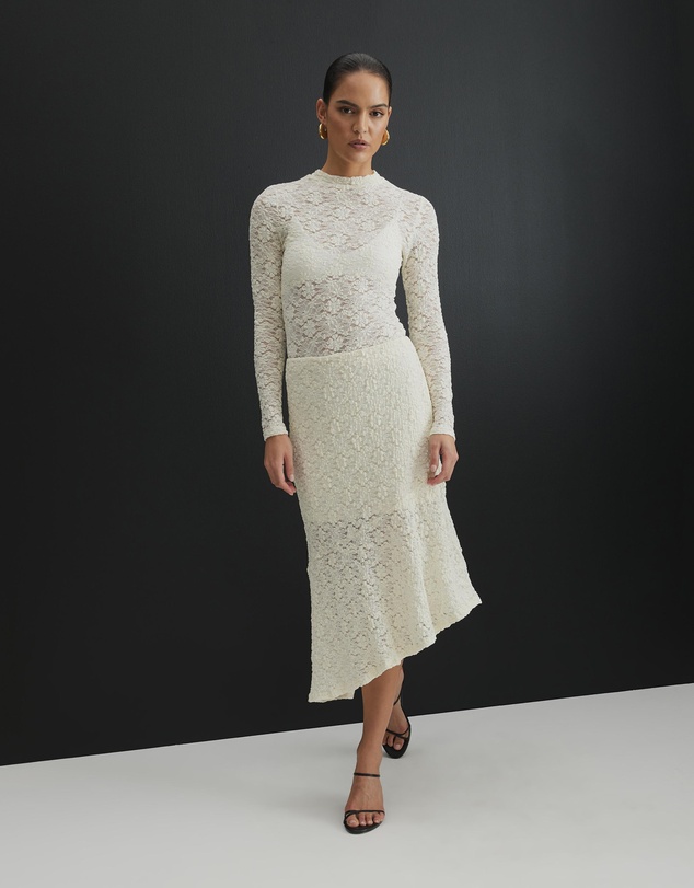 AERE - Brielle Lace Skirt