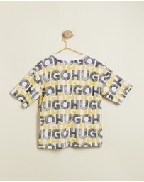 HUGO - All Over T-Shirt - Kids-Teens