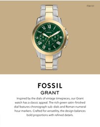 Fossil - Grant Multicolour Chronograph Watch