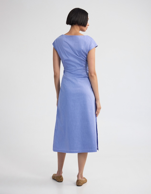 Oxford - Montana Stretch Boatneck Dress