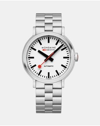 Mondaine - Mondaine Official Swiss Railways Stainless Steel 41mm Original Automatic Watch