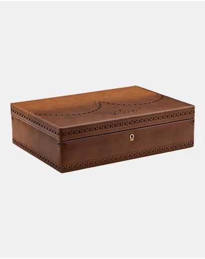 Wolf - WOLF Brogue 10 Piece Watch Box
