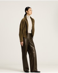IDA+S - Nico Suede Leather Jacket
