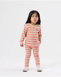Goldie + Ace - Essential Stripe Rib Top - Babies-Kids