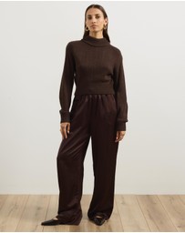 Atmos&Here - Zulu Textured Roll Neck Jumper