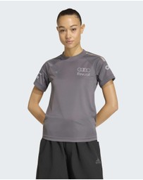 adidas Performance - AUDI REVOLUT F1 TEAM SHORT SLEEVE DRIVER JERSEY REPLICA Womens