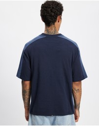 Thrills - Fusion Panel Box Fit Oversize Cropped Tee