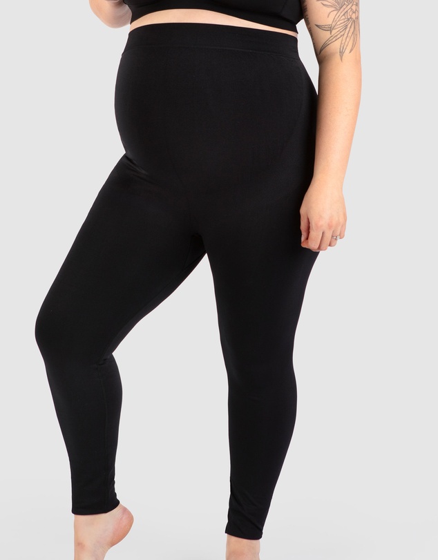 B Free Intimate Apparel - Maternity Leggings with Tummy Support