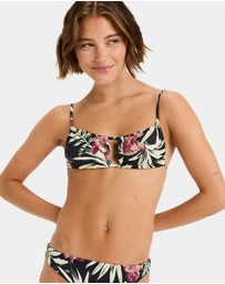 Roxy - Womens Pt Beach Classics ADJ Bralette Bikini Top