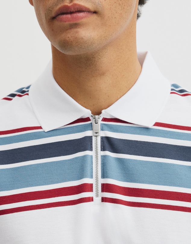 Country Road - Multi Stripe Zip Polo
