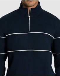 yd. - Battersea 1/4 Zip Sweatshirt
