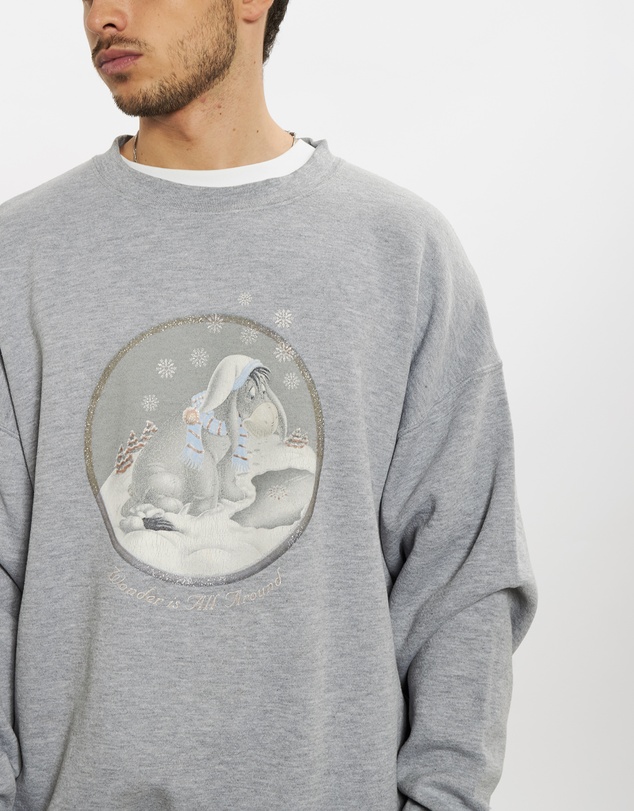 Vintage by The Real Deal - Pre Loved - 90s Disney Winnie the Pooh 'Eeyore' Sweatshirt